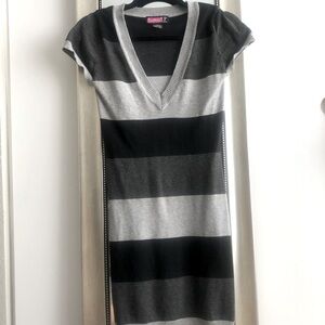 Striped Shirt Dress Size M